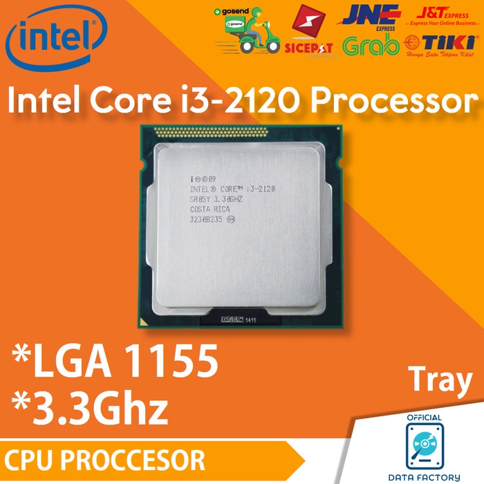 PROCESSOR INTEL CORE i3-2120 LGA 1155 CPU / 3.30 GHz / i3 2120 / TRAY