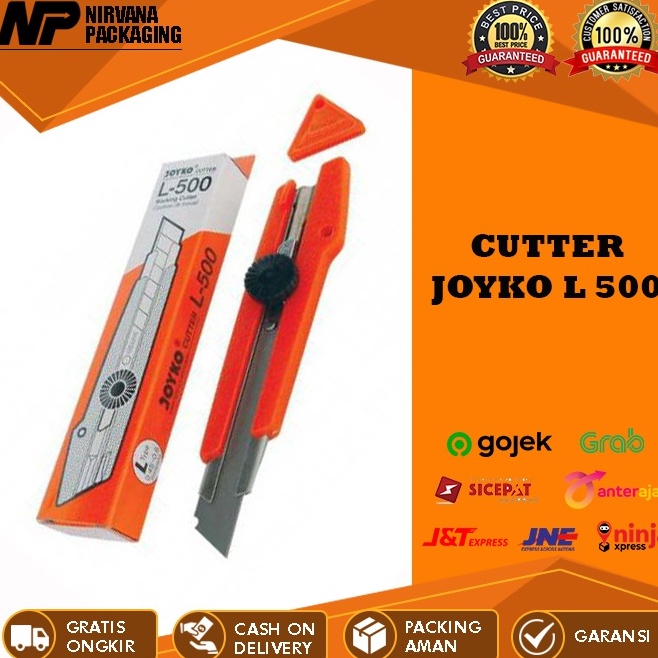 

Buruan Beli✸ PISAU CUTTER CUTER BESAR JOYKO L 500 L500 L-500 PISAU KATER D91 ✣