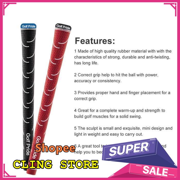 HEMAT GRIP GOLF/GRIP STIK GOLF/KARET PEGANGAN STIK GOLF/GRIP TONGKAT GOLF