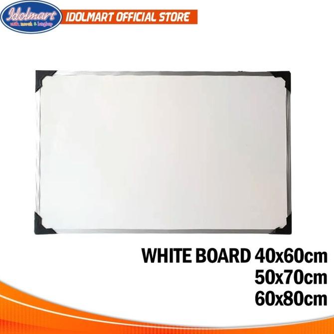 

IDOLMART Whiteboard Papan Tulis Putih Murah