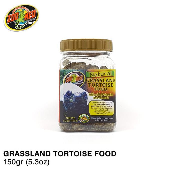 Ready Zoomed Natural Grassland Tortoise Food 150Gr Sulcata Herman Leopard