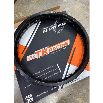 SALE Velg almunium TK Racing Ring 18 Lebar 215 Hitam