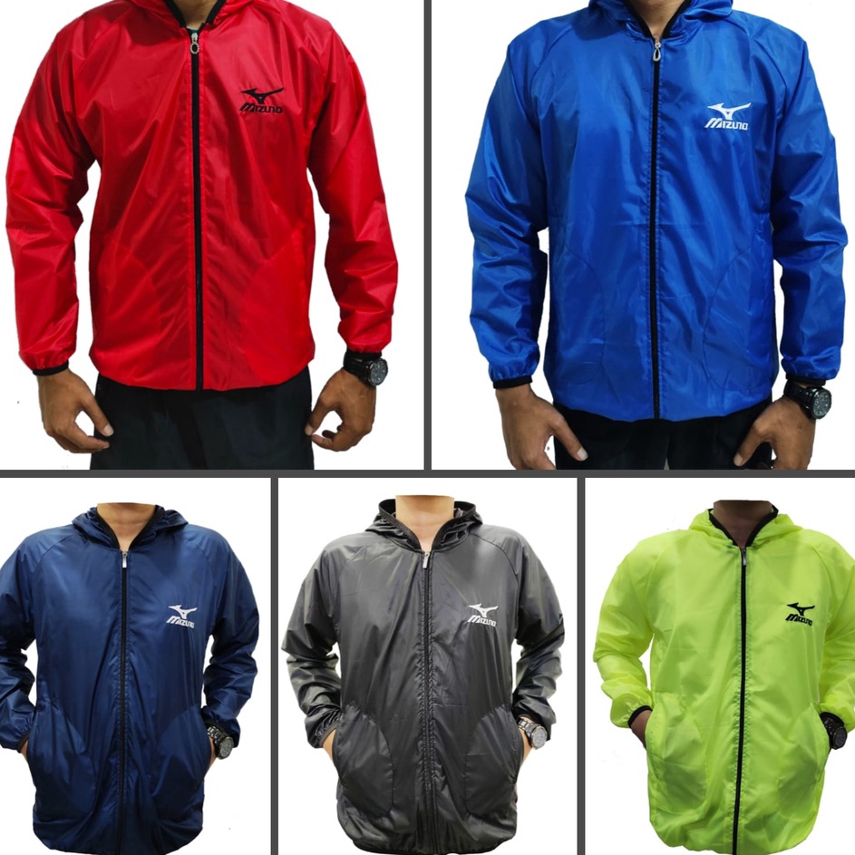 [Promo] Jaket Sauna Olahraga / Sepeda / Lari Mizuno Parasut –TNG.16Jn23ᴴ