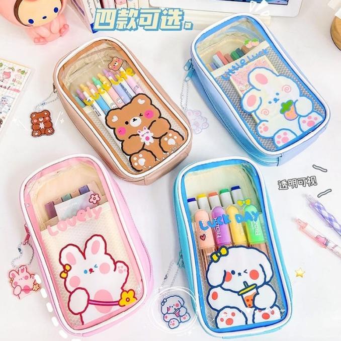 

Kotak Pensil Anak Perempuan Lucu Kawaii Tempat Pena Kawaii Korea