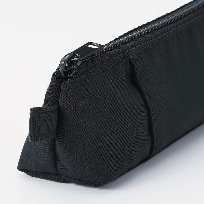 

Muji Polyester Pen / Pencil Case With Outer Pocket - Tempat Pensil