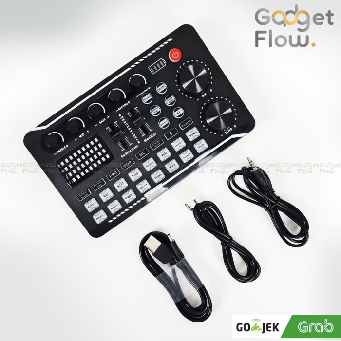 Sound Card Soundcard Recording Live Stream Karaoke Smartphone Pc F998