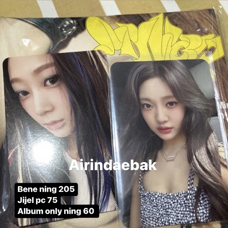 [Ready] aespa spicy album poster pc photocard benefit bene kpopmerch ningning karina winter giselle 