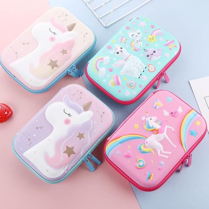 

Kotak Pensil Anak Tempat Pensil 3D Timbul Lookalike Hardcase Import