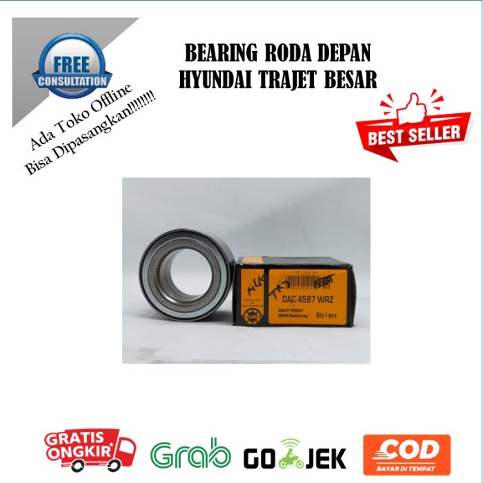 BEARING DEPAN HYUNDAI TRAJET BESAR BERING LAHER RODA DEPAN HYUNDAI