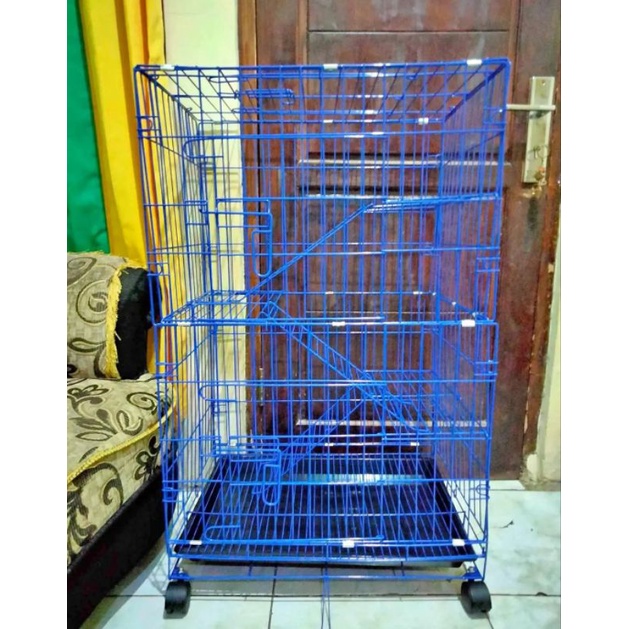 kandang kucing tingkat 3