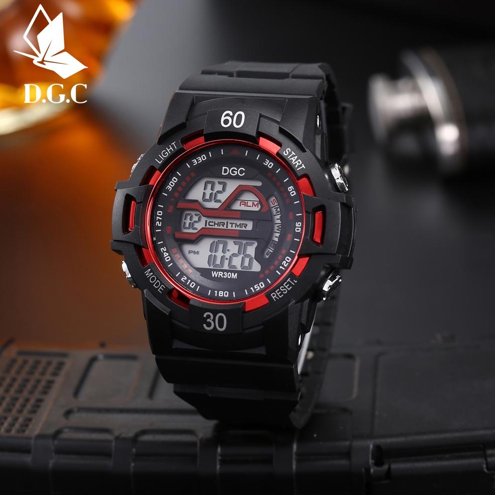 7.7 Sale DgcCod Jam Tangan Olahraga Digital Pria Life Waterproof Jam Wanita Jam Tangan M182