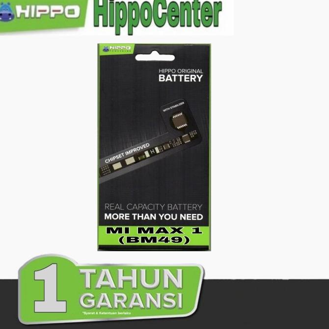 Baterai Hippo Redmi Mi Max 1 ( BM49 ) 4800mAh