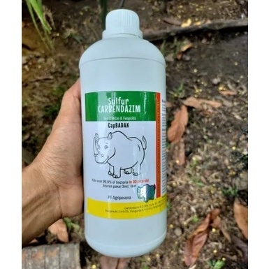 Star 12.12 Desinfektan Cap Badak 1 liter / Sulfur Carbendazim / Fungisida / Anti Jamur / Pertanian d