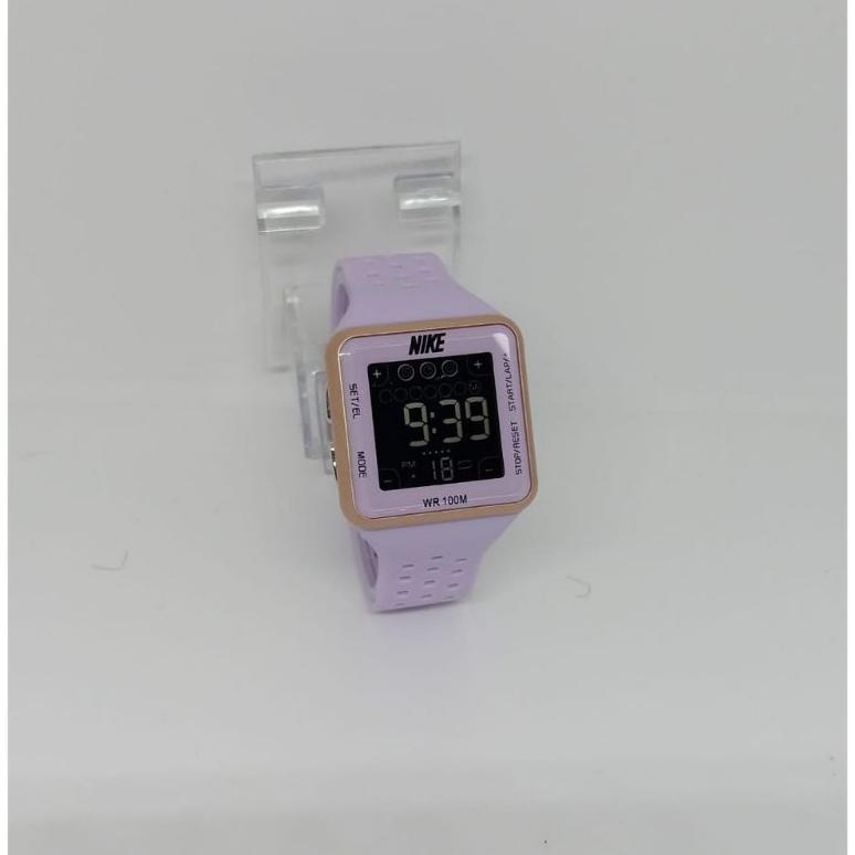 Limited Jam Tangan Pria/Wanita Nike Kotak Digital Sport Tahan Air.