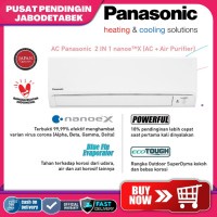 PANASONIC AC DELUXE LOW WATT 1/2 PK XN5WKJ [INDOOR + OUTDOOR ONLY] PPJ
