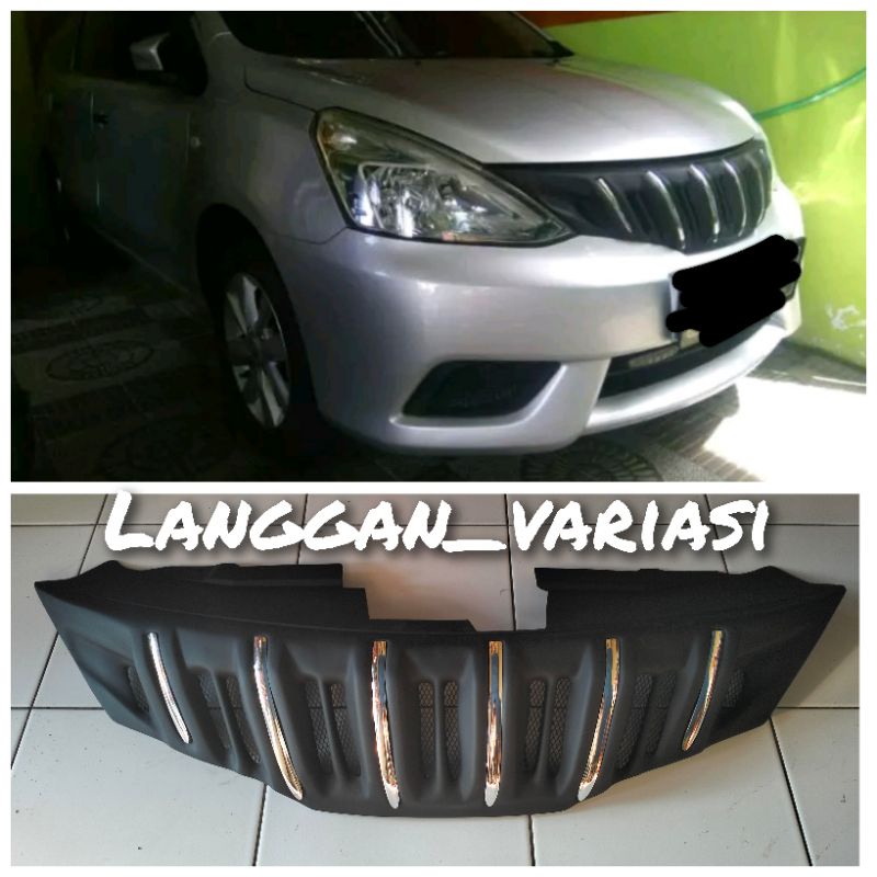 Grill Nissan Livina Autech Livina Ultimate Tahun 2014 2015 2016 2017 Model Prado