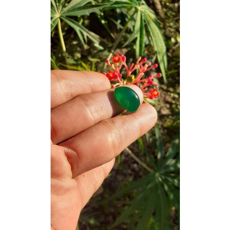 natural [CHRYSOPRASE CHALCEDONY IJO GARUT OHEN]