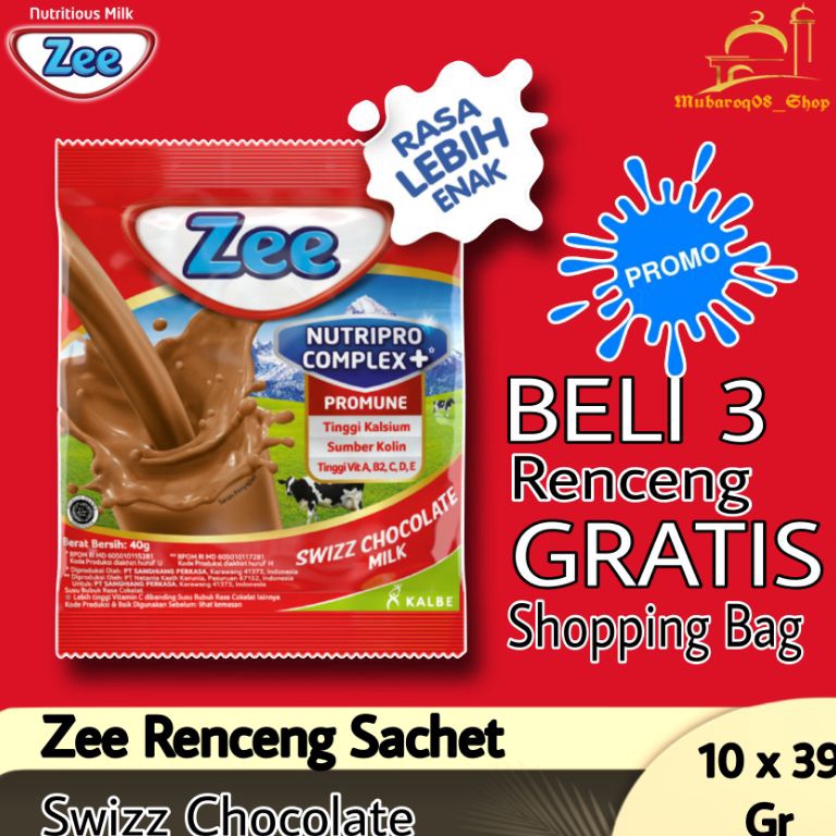 

Produk Zee Renceng 39 Gr x 10 Sachet Coklat (3 Get 1 Shopping Bag) 95