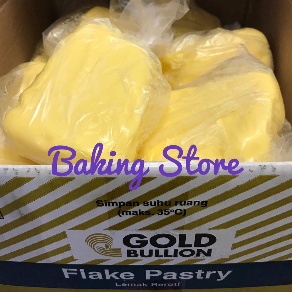 

Terbatas.. Puff Pastry Gold Bullion/ Korsvet / Flake Pastry 500gr 46