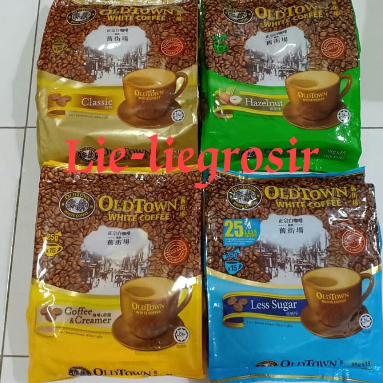 

LANGSUNG ATC.. Kopi Oldtown malaysia/oldtown white coffee All varian classic,lesssugar, hazelnut, coffee and cream,extrarich,canesugar,milktea TPH