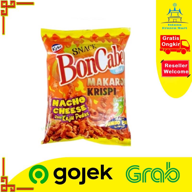 

Boncabe Makaroni Keju Lv 2 135 Gram - KOBE