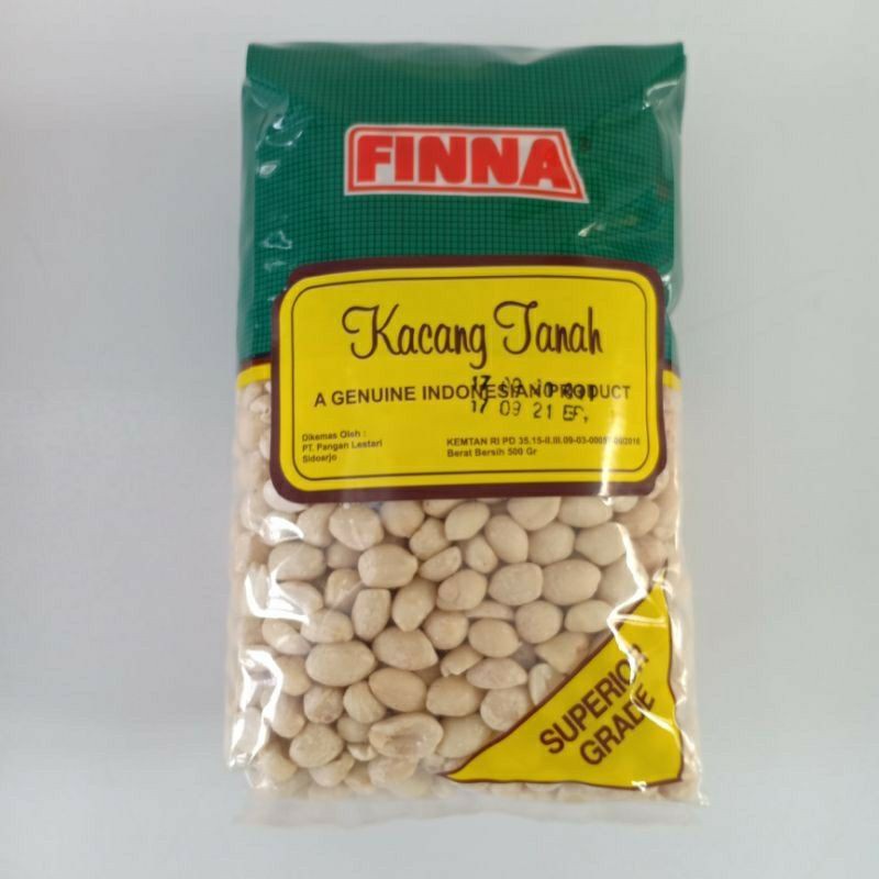 

Kacang Tanah Kupas 500 GR - FINNA