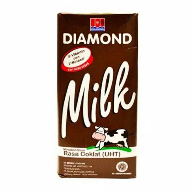 

Susu UHT Coklat Milk Chocolate 1 L - DIAMOND