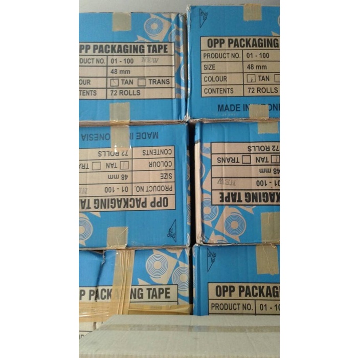

Lakban Daimaru 2" Bening/ Coklat