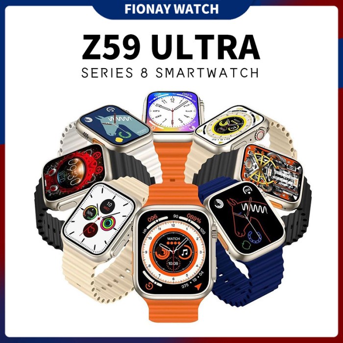 Terlaris Series 8 Ultra Watch Z59 Ultra Smartwatch Ips 2.0 Inci Layar Bt-Call