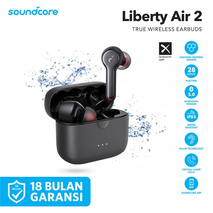 Earphone TWS Anker Soundcore Liberty Air 2 A3910