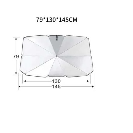 Payung Lipat Payung Cover Mobil Sunshield Penutup kaca mobil depan