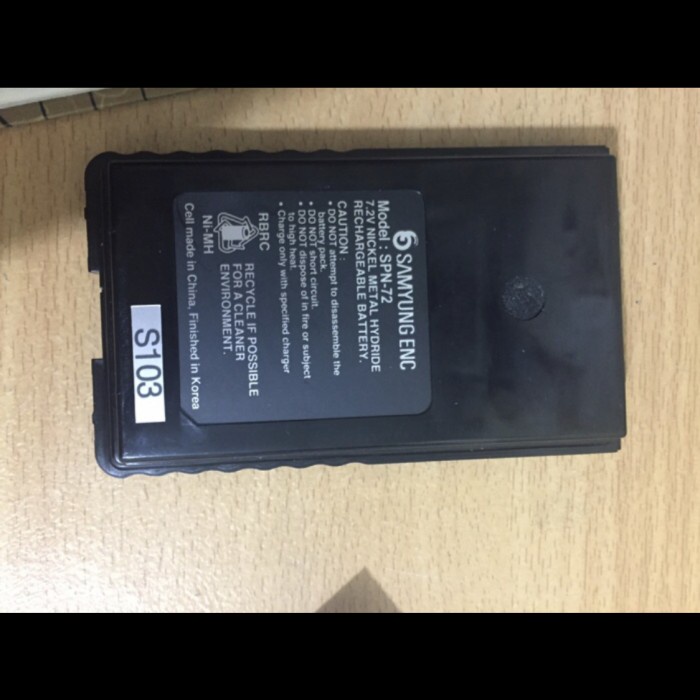 Best Seller Battery Ht Samyung Stv160 Recharger Spn72 Spn 72