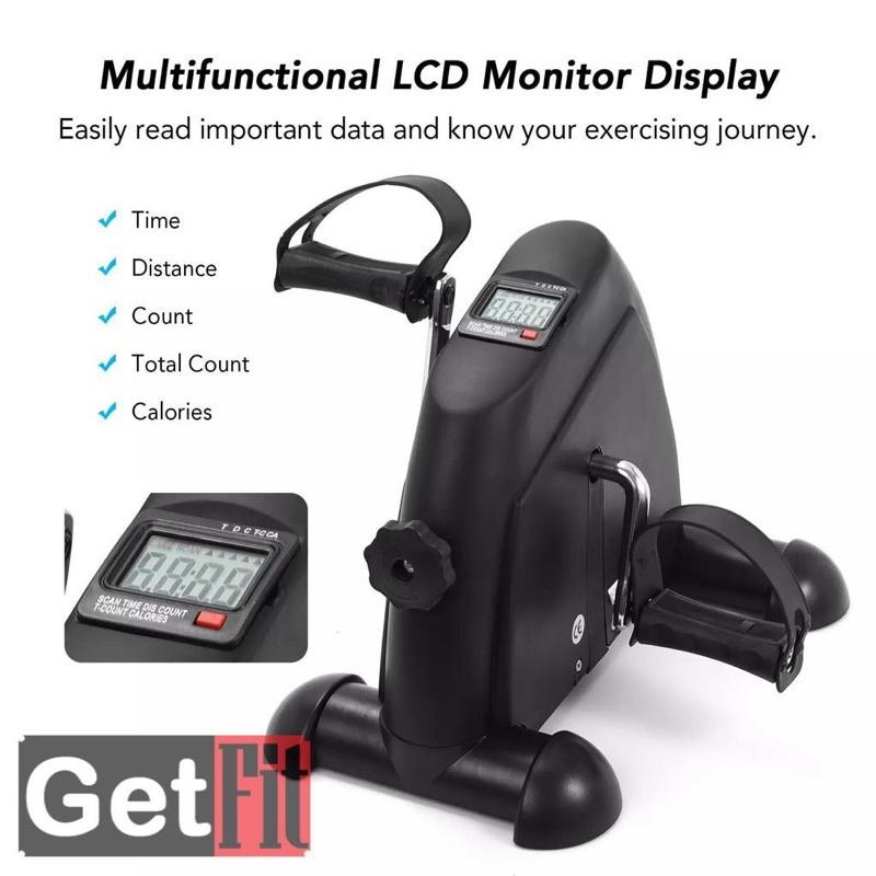 Mini Exercise Bike Sepeda Statis Mini Mini Static Bike Alat Terapi Tangan Dan Kaki