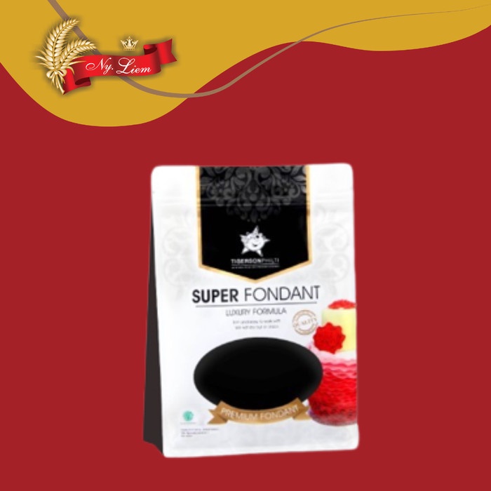

Terlaris Tigerson Super Fondant / Plastic Icing - Black Berries 1 Kg