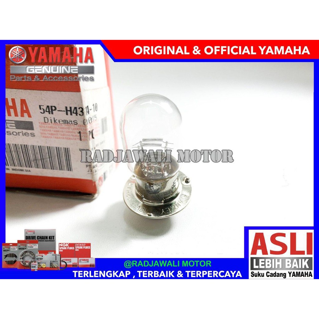 BOHLAM LAMPU DEPAN MIO J , JUPITER MX 32W ASLI ORIGINAL YAMAHA 54P-H4314-10 ORIGINAL YAMAHA GENUINE