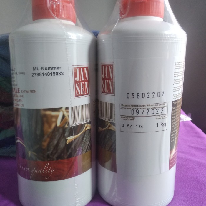 

Terlaris Jansen Vanilla Extract 1Kg