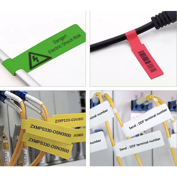 

Thermal Cable Label Sticker Niimbot D11 / D110 Refill Label - Kabel