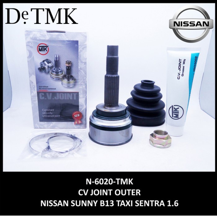 CV JOINT LUAR AS RODA NISSAN SUNNY SENTRA GENESIS 1600CC TMK