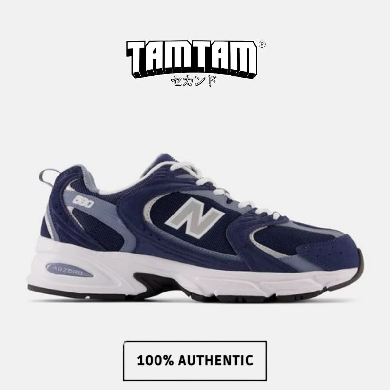 New Balance 530 Blue Navy / Silver / White (MR530CA) 100% Original