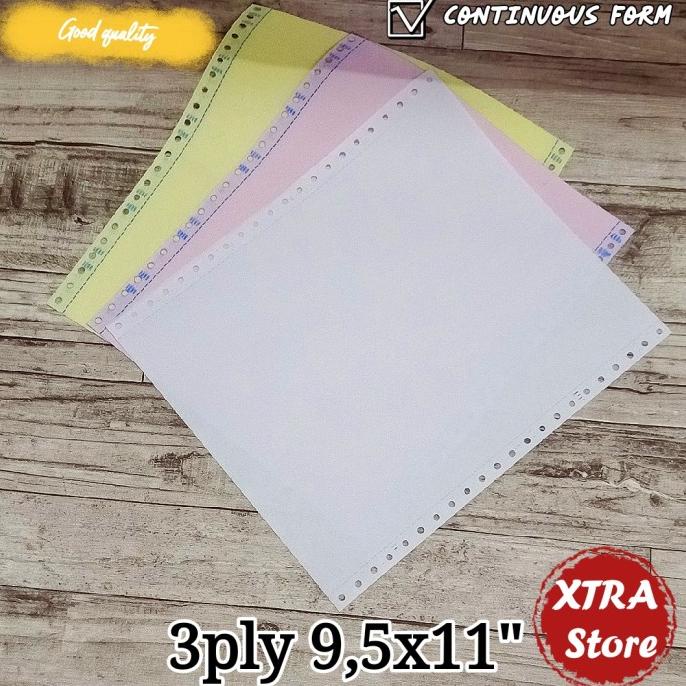

Kertas continuous form 3ply 9.5x11