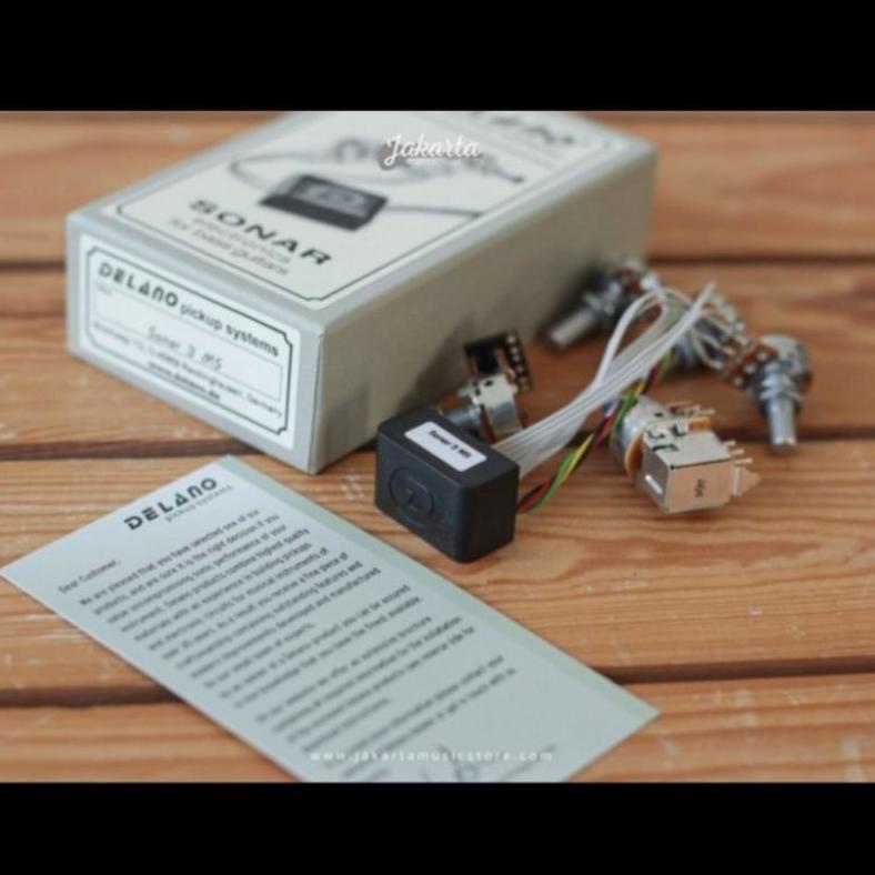 Limited Delano Sonar 2 Bass Preamp Onboard / Pre Amp Eq 2 Band