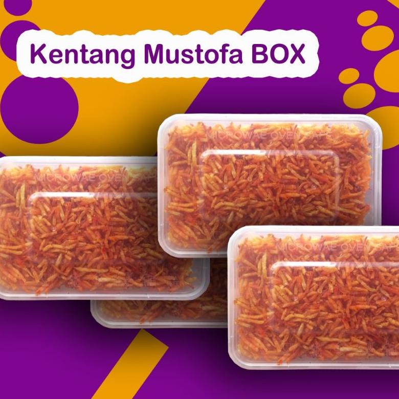 

7.7 TERMURAH!!! Kentang Mustofa Box