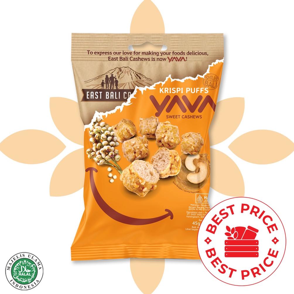 

Sale 7.7 KRISPI PUFFS - MENTE MANIS - 45 GR - EAST BALI CASHEWS