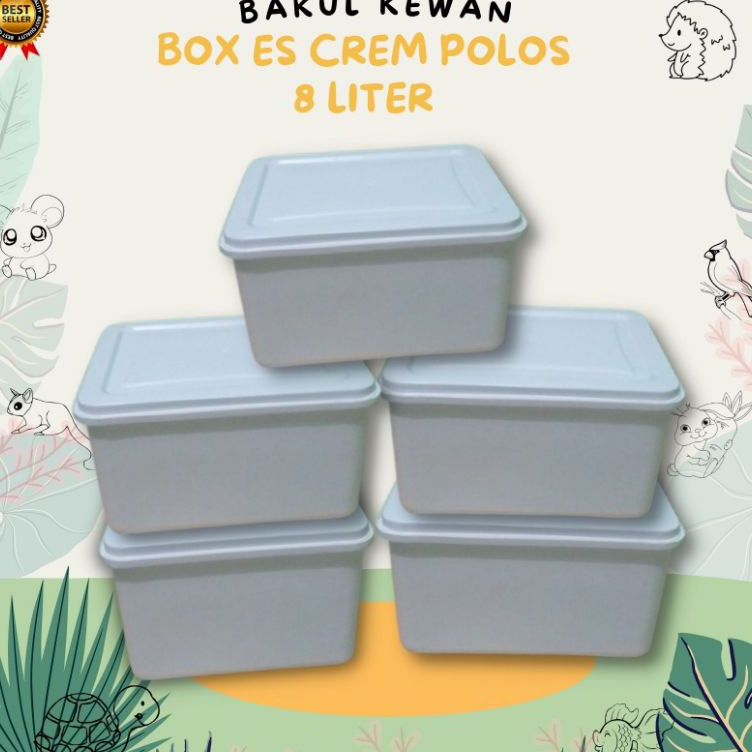 HOT box es crem polos 8 liter kotak bekas ya