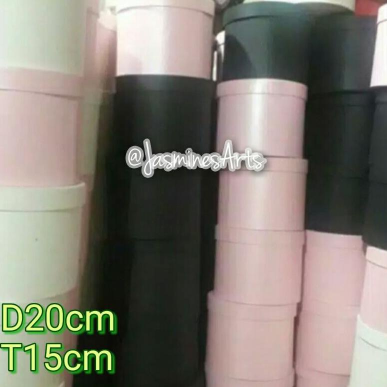 

7.7 Gift Box / Box Bulat / Round Flower Box / Bloom Box / Box Bunga D20 T15