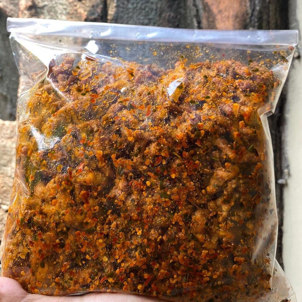 

Terbaru 1kg - USUS CRISPY PEDAS DAUN JERUK - USUS KRISPI - KERIPIK USUS