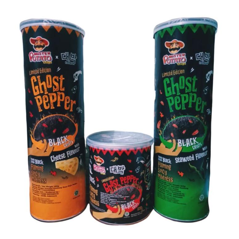 

Promo Mister Potato X Ghost Pepper Limited Edition 45gr / 80gr