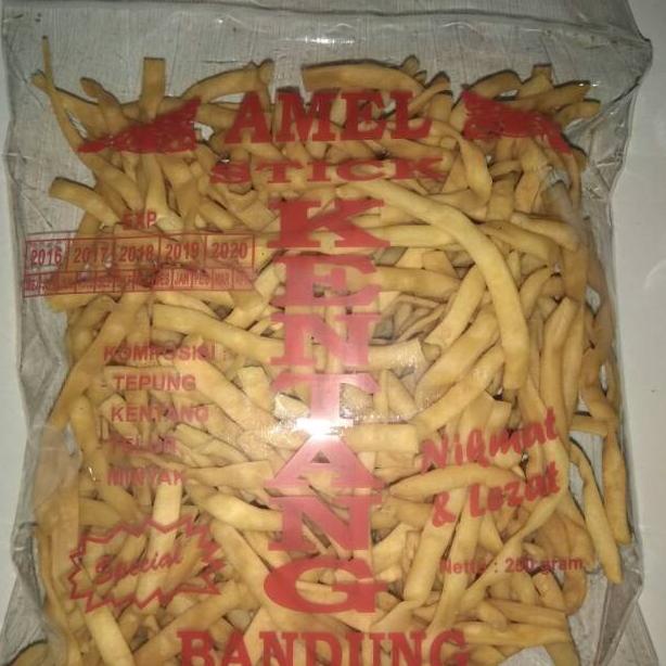 

Sale 7.7 Stick Kentang Amel/Stick/Cistik/Stik/Kentang/Snack/Cemilan