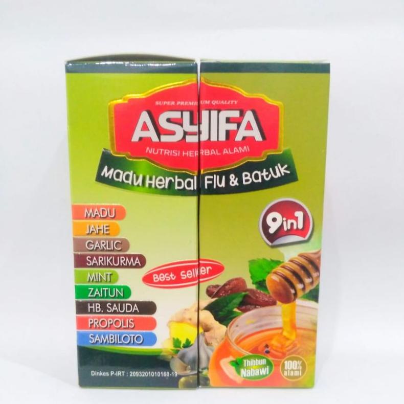 

New Asyifa Madu Herbal Flu & Batuk 9 in 1 Madu Batuk Asyifa 9 in 1