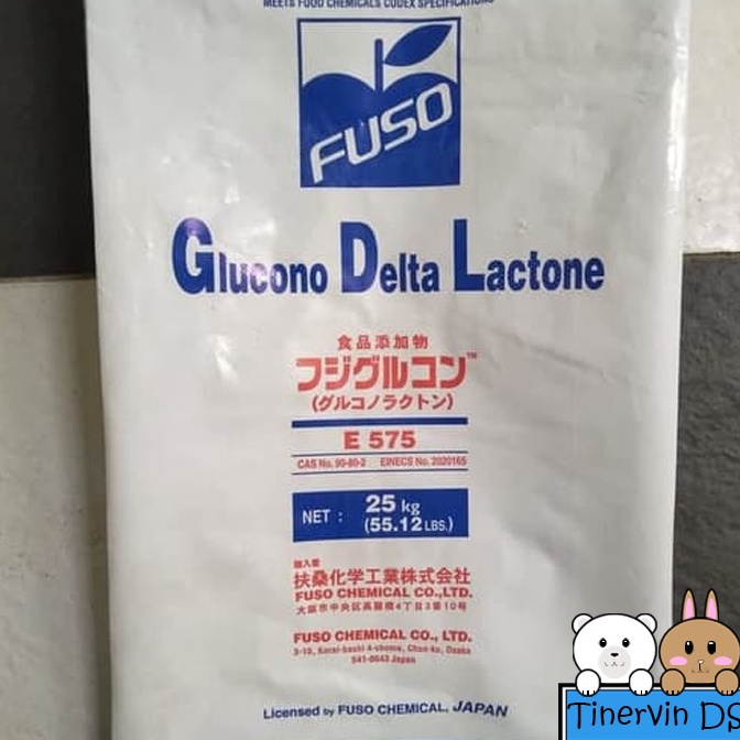 

Murah.. Glucono Delta Lactone / GDL Fuso untuk Kembang Tahu - Kemasan 100 gram ABQ